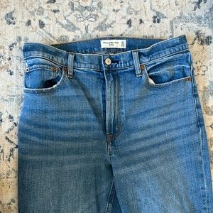 Abercrombie mom high rise jeans